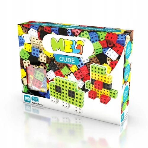 Klocki konstrukcyjne MELI Cube zabawa