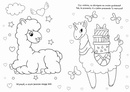 Books and Fun Kolorowanka z naklejkami - Lamorożce i Lamy