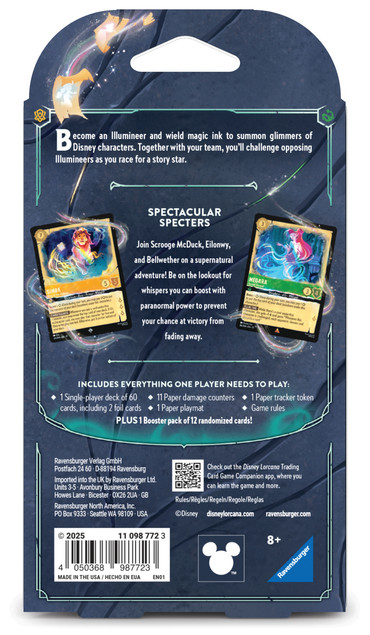 Disney Lorcana: Whispers in the Well - Starter Deck - Amber & Emerald
