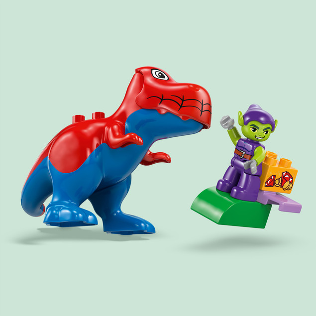LEGO DUPLO Dinozaur Spidey-Rex i Zielony Goblin 10463