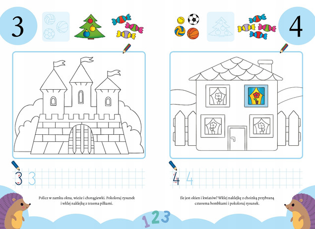 Kaligrafia z uśmiechem. Cyferki