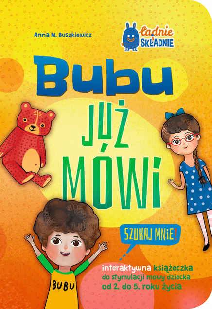 Bubu Uczy Się Mówić + Bubu Już Mówi Anna M. Buszkiewicz 6M+ Greg