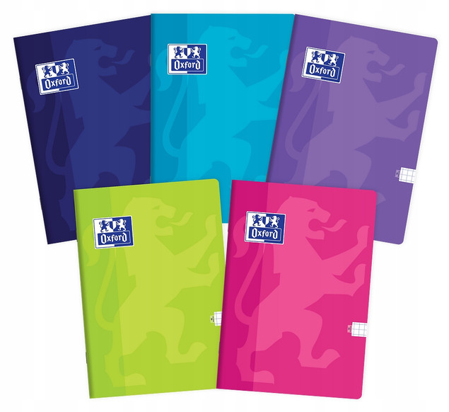 Zeszyt Oxford Touch A5 60k Kratka Margines Soft Touch