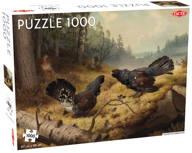 Puzzle Tactic 1000 elementów Walczące Głuszce Fińskie 67x48cm