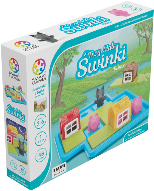 TRZY MAŁE ŚWINKI Gra Logiczna Polska Edycja 3+ Smart Games