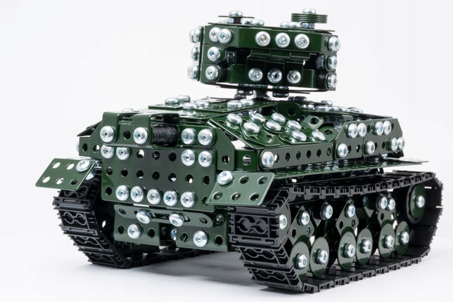 Metalcraft - World of Tanks - Czołg Sherman M4A3E8 metalowy zestaw DIY WOT