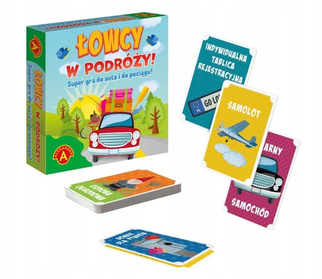 GRY PLANSZOWE KARCIANE ŁOWCY W PODRÓŻY