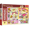Trefl Puzzle 160 el. Sanrio, Pompompurin i najsłodszy dzień