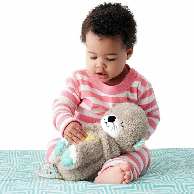 Fisher Price uspokajacz Wydra przytulanka FXC66