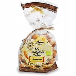 Muffinki Babuni Naturalne BIO 200g ANIA