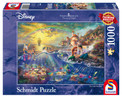 Puzzle 1000 Schmidt Spiele Mała Syrenka Disney Thomas Kinkade Premium Quality