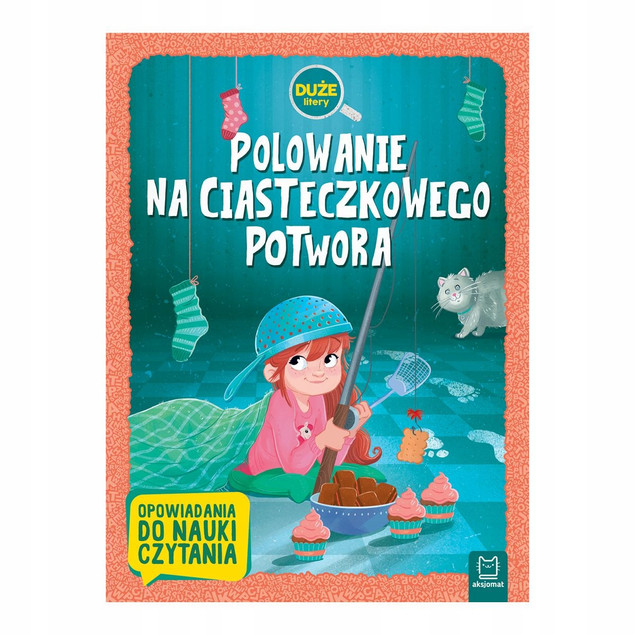 Polowanie na Ciasteczkowego Potwora – Duże Litery, Nauka Czytania dla Dzieci