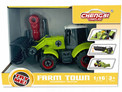 Traktor do Skręcania ASKATO Farm Town z Łyżką i Narzędziami (1:16)