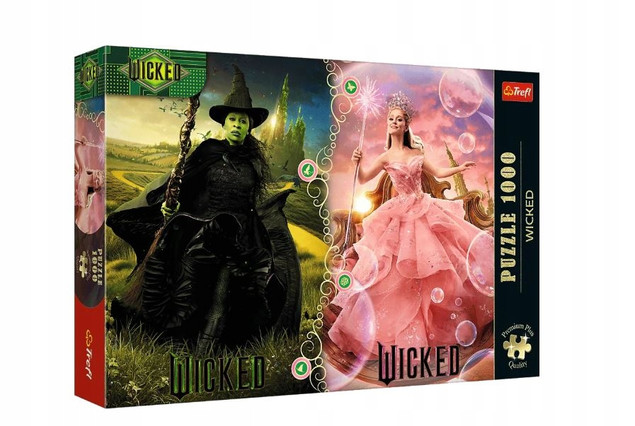 Puzzle Trefl 1000 el. Wicked: Elphaba & Glinda Postacie z Filmu