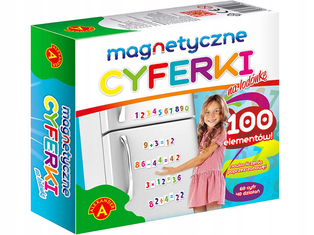 Alexander Gra Cyferki Magnetyczne na Lodówkę 11326