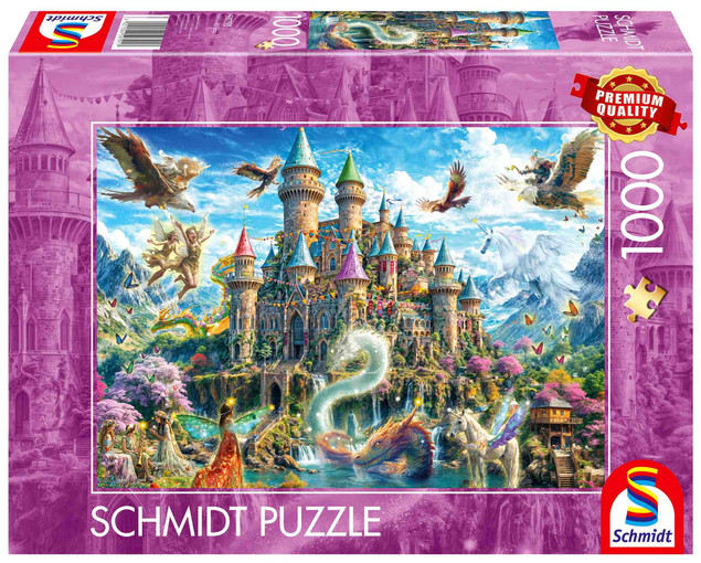 Puzzle Schmidt Spiele 1000 el. Premium Quality Kraina Wyobraźni