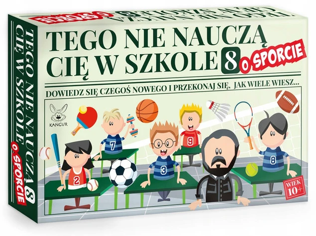 Tego nie nauczą Cię w szkole 8 O Sporcie Kangur zestaw