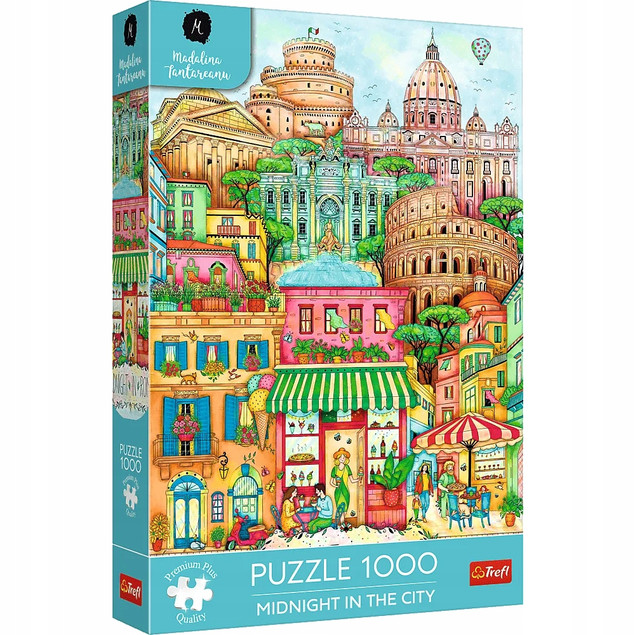 Puzzle Trefl 1000 elementów O północy w Rzymie