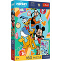 Puzzle Trefl 160 el. Mysia Godzina Myszka Miki + Plakat
