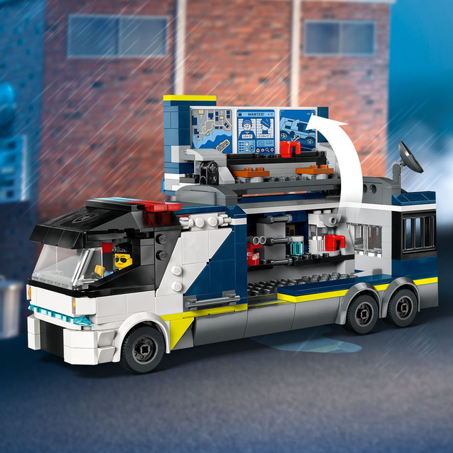 LEGO City Policyjna Ciężarówka Z Laboratorium Kryminalnym 674 el. 7+ 60418