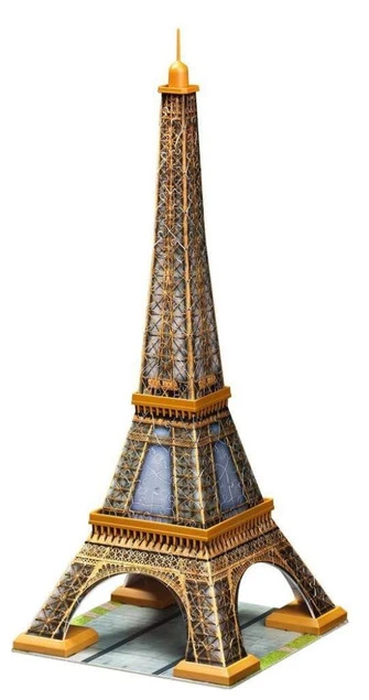 Puzzle 3D Wieża Eiffela z podstawką