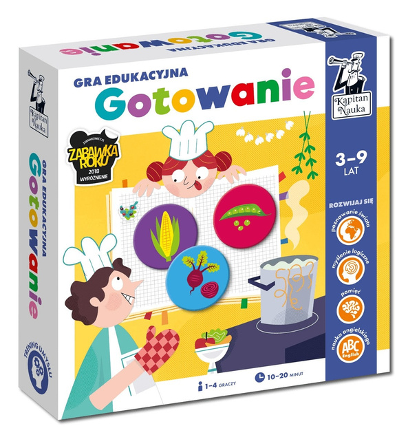 Kapitan Nauka. Gra edukacyjna. Gotowanie