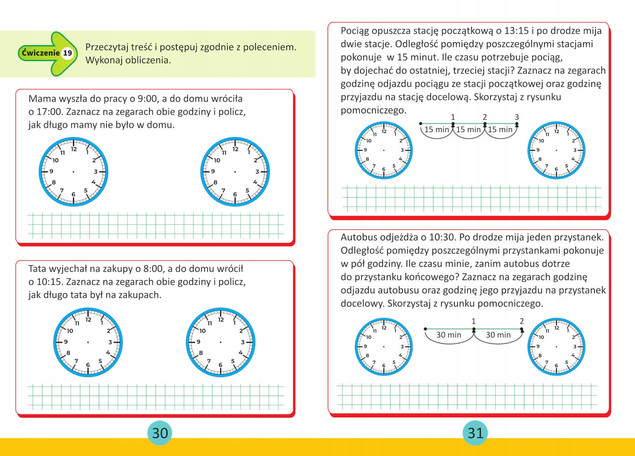 CZAS Zbiór Ćwiczeń Dla Uczniów Klas 1-3 Monika Ostrowska 6+ SBM