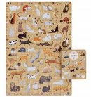 Puzzle 60 Układanka PuzzLove Zwierzaki KOTY Kotki Rasy Obraz 4+ CzuCzu