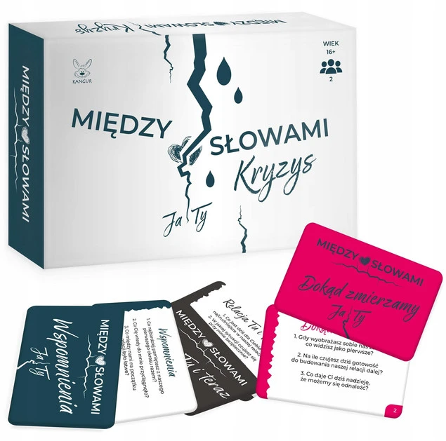 Gra Między Słowami Kryzys - karty