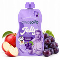 JELLY galaretka jabłko winogrono japońskie 200g OWOLOVO