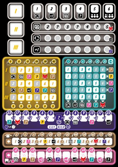 Schmidt Spiele: Kości zostały rzucone – Wyzwanie I (Clever Hoch Drei) – Dodatek