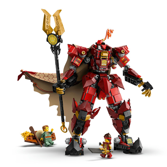 LEGO NINJAGO 71846 Mech Ognistego Rycerza z 996 elementami