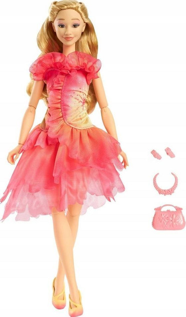 Lalka Mattel Glinda Wicked z Bajek Kraina Oz Plastikowa Wielokolorowa 3+