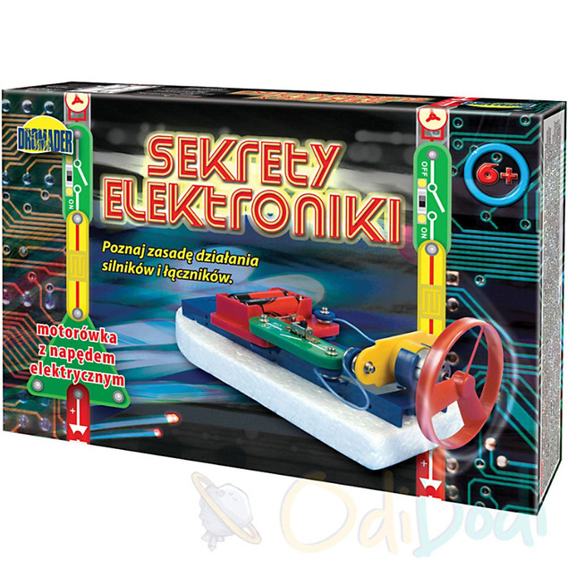 Dromader Sekrety Elektroniki Motorówka z Napędem
