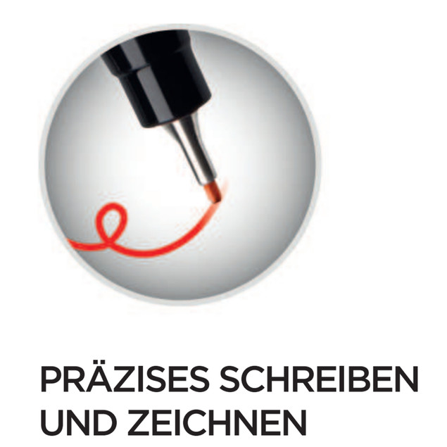 Cienkopisy Żelowe BIC Intensity Fineliner Zestaw 8 Kolorów 0.4 mm
