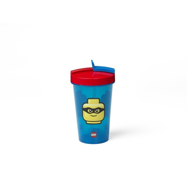 Kubek LEGO® Room ze Słomką 500 ml – Szczelny & BPA-Free