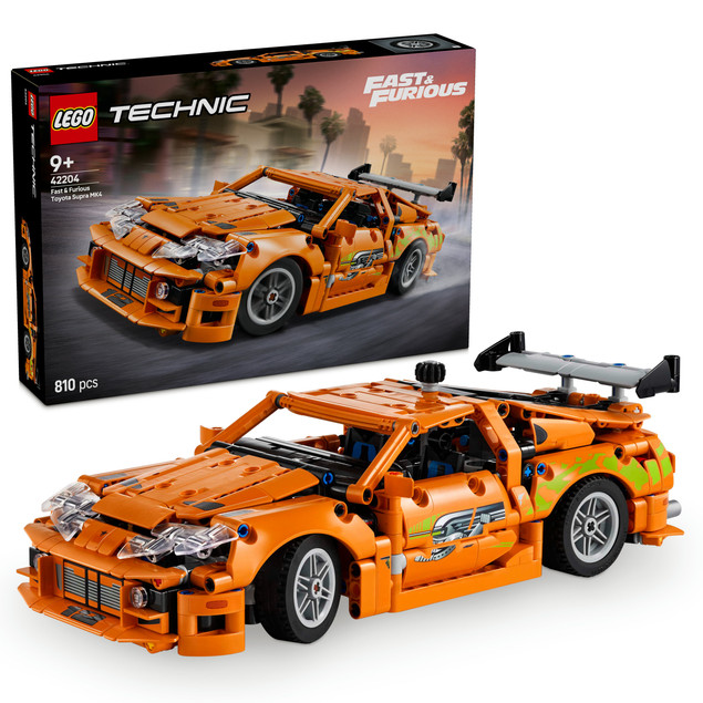 LEGO Technic 42204 Fast and Furious Toyota Supra MK4 Model Samochodu