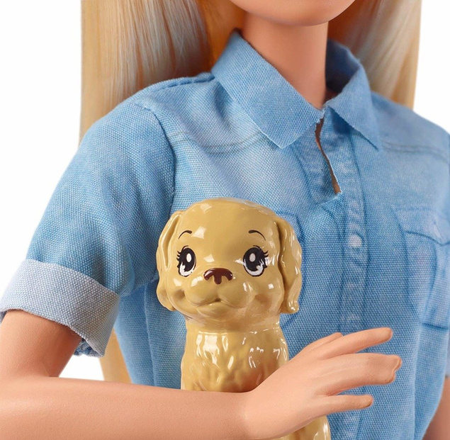 Lalka BARBIE w Podróży + Akcesoria MATTEL FWV25