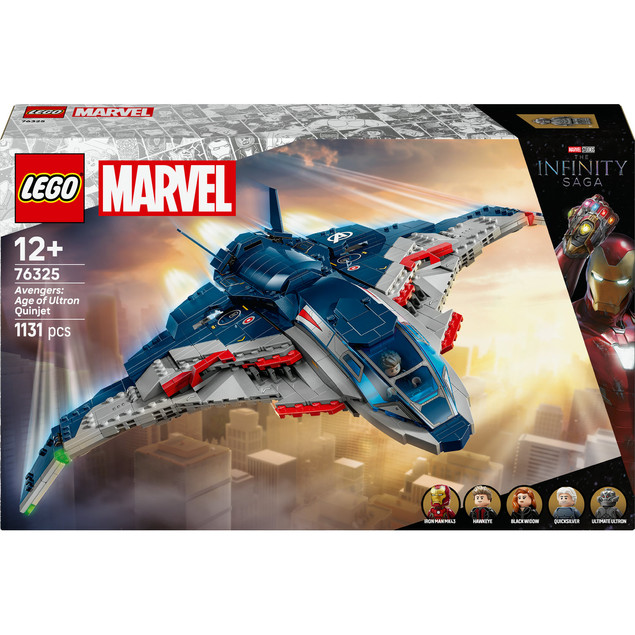 LEGO Super Heroes 76325 Avengers: Czas Ultrona Quinjet Fighter