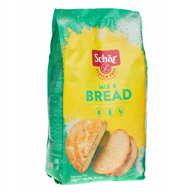 Mieszanka Schar Bread Mix B do wypieków chleba bezglutenowa 1 kg