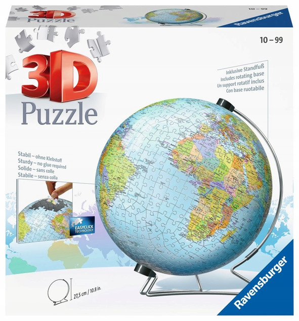 Puzzle 3D Ravensburger 124367 540 el. Globus
