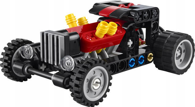 LEGO Technic 30735 Hot Rod – Model Samochodu z Ruchomymi Tłokami