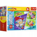 Puzzle 20 Układanka MiniMaxi Tajni Agenci Super Things Trefl 21119