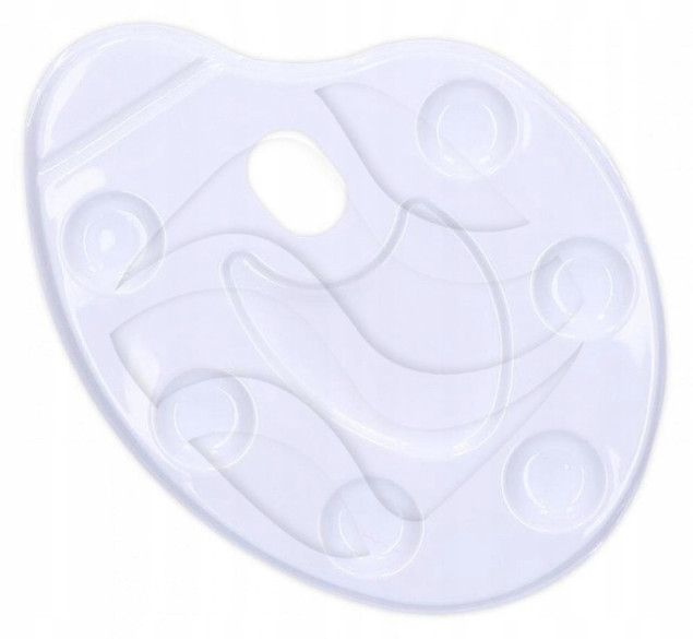 Paletka Do Farb Paleta Malarska Do Mieszania Biała Astra