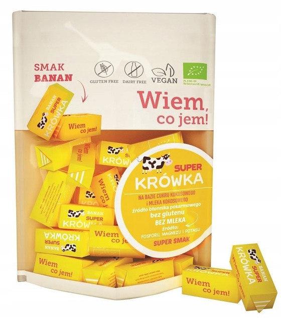 Cukierki bananowe ME Gusto ekologiczne 150 g