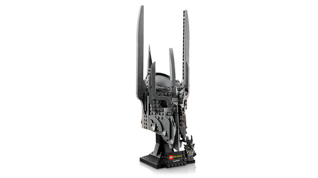 LEGO Icons 11373 Władca Pierścieni: Hełm Saurona – Kolekcjonerski Model Z Minifigurką