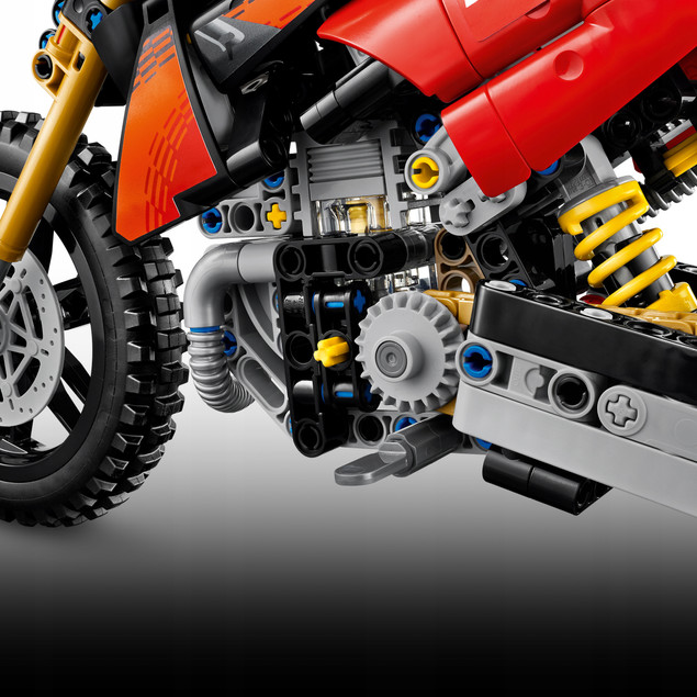 LEGO Technic 42238 Motocykl Ducati Desmo450 MX Factory – Zestaw Konstrukcyjny