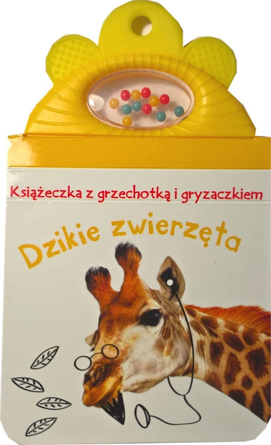 Książeczka z gryzakiem i grzechotką. Kolory