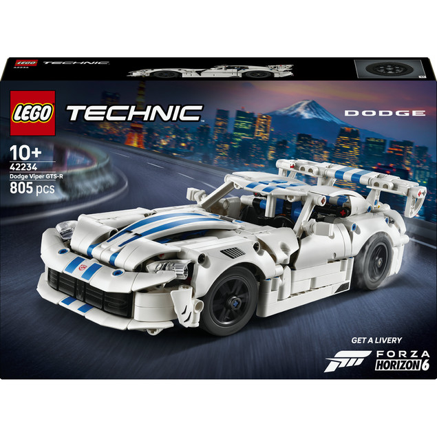 LEGO Technic 42234 Dodge Viper GTS-R – Samochód Sportowy