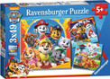 PUZZLE DLA DZIECI 3X49 PSI PATROL, RAVENSBURGER